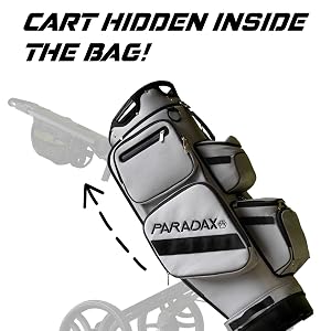 Paradax A1-1 All-In-One Golf Bag and Cart