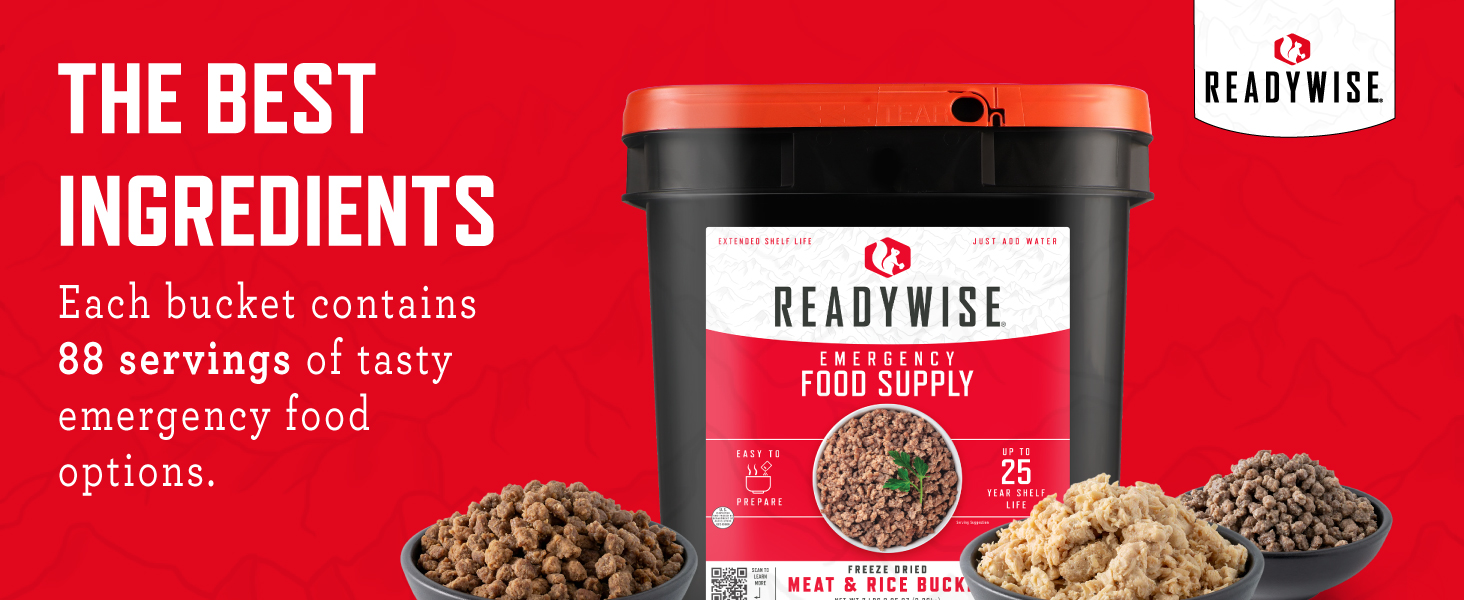 The Best Ingredients for each bucket