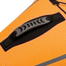 rubber padded handle