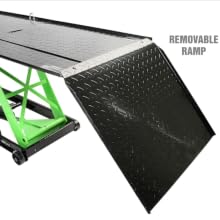 removable motorcycle ramp