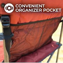 Built tough—durable materials + sturdy frame = reliable performance outdoors.