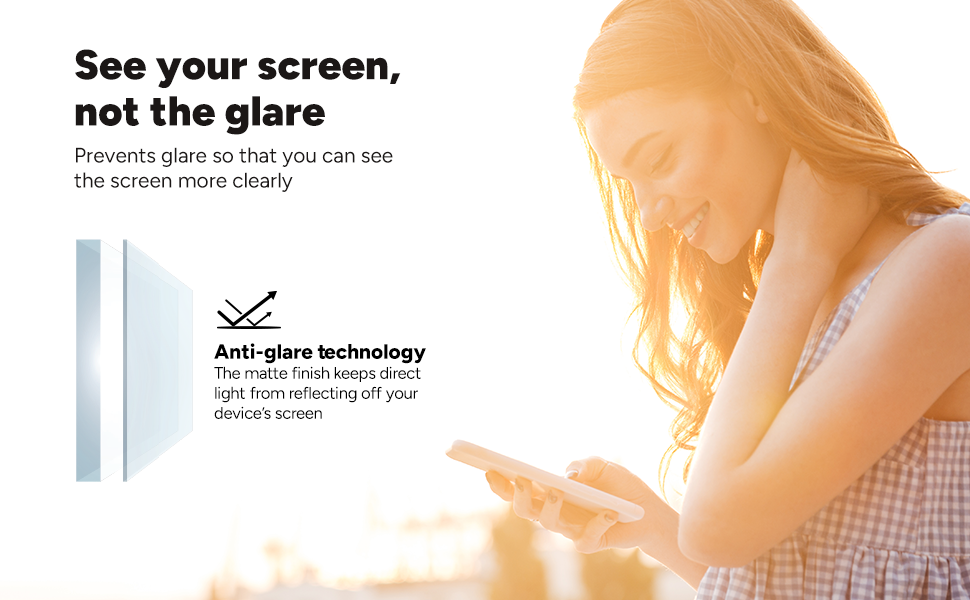 Anti-Glare Screen Protector
