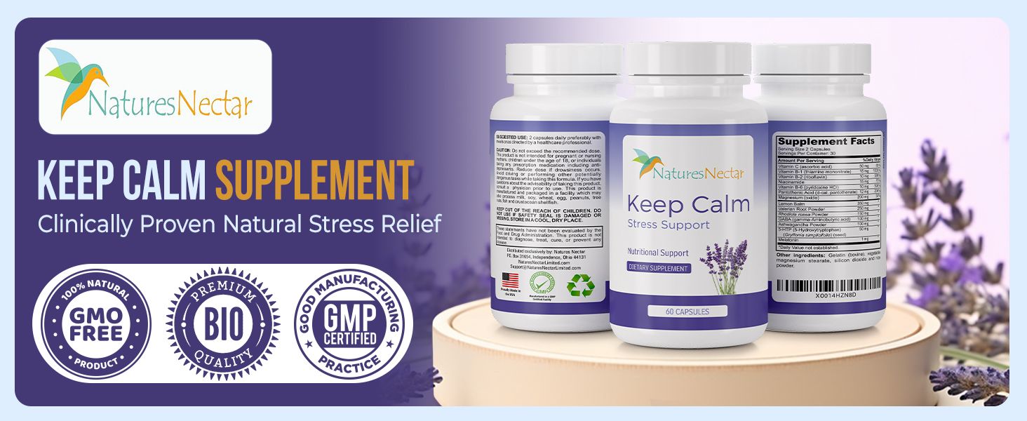 Nature&amp;amp;#39;s Nectar Anxiety and Stress Relief