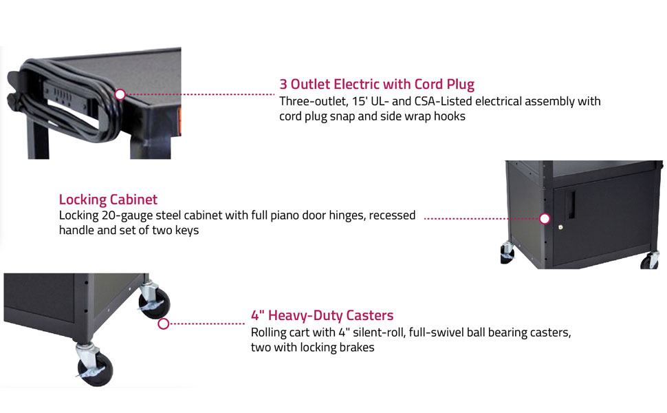 av utility cart