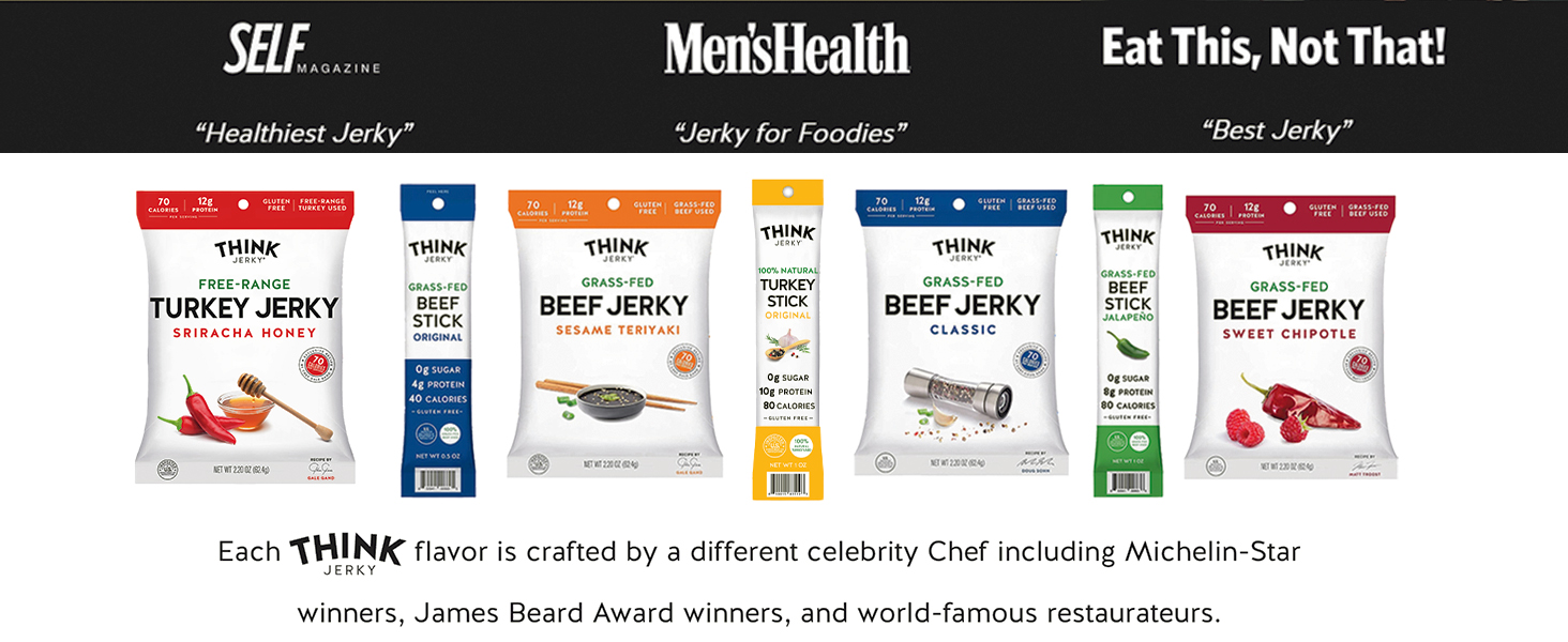 flavored jerky good snacks for hiking post workout fitness meal prep
