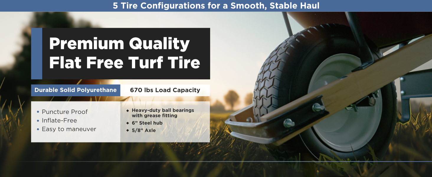 Scenic Road - Flat free Turf Tire