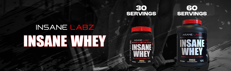 Insane Whey Sizes
