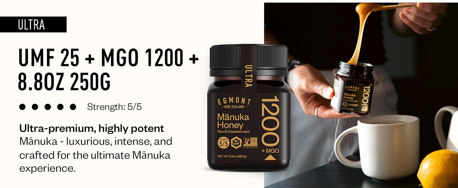 Egmont Honey 1200 MGO+ UMF 25+