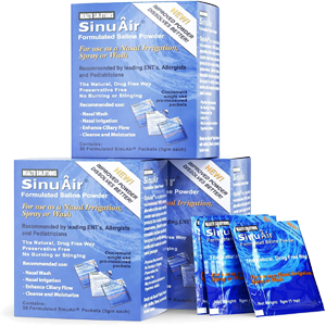 SinuAir, nasal wash, sinus rinse, sinupulse