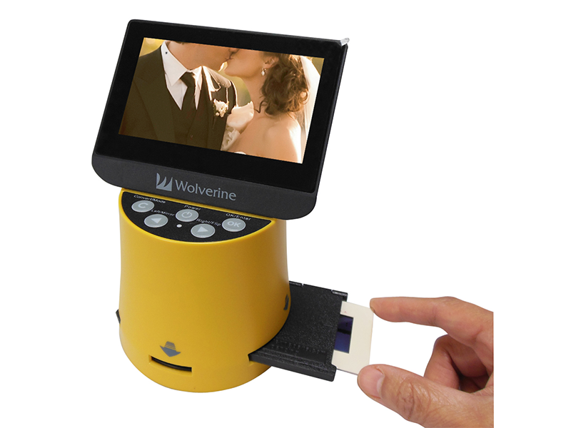 Wolverine Titan 8-in-1 High Resolution Film to Digital Converter with 4.3" Screen and HDMI Output
