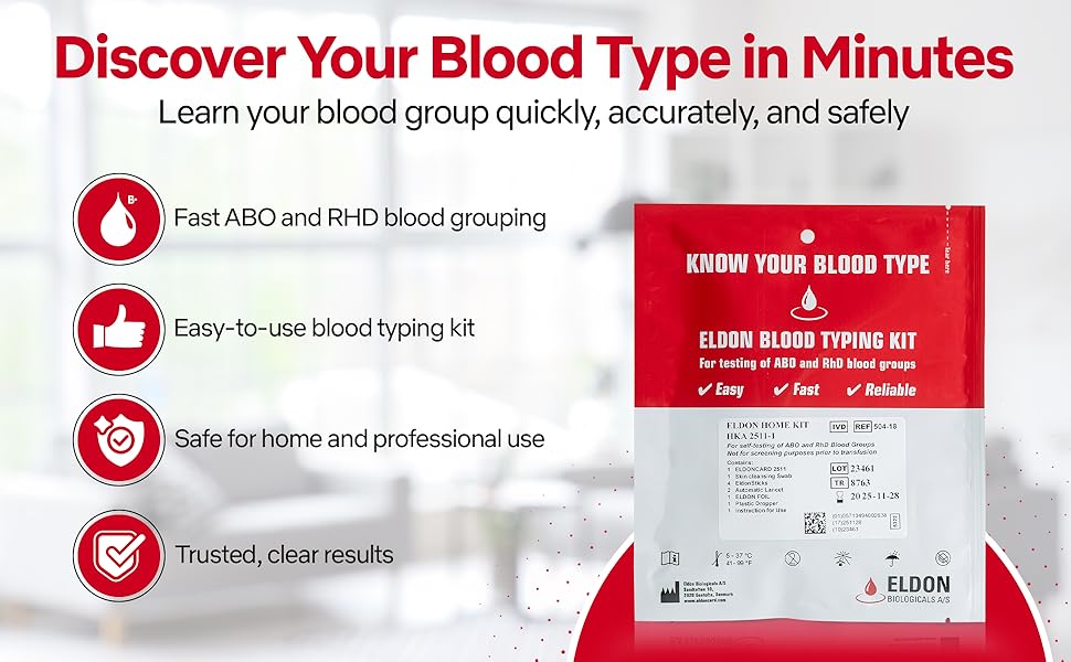 home blood type test kit at home blood type testing kit rapid blood typing kit