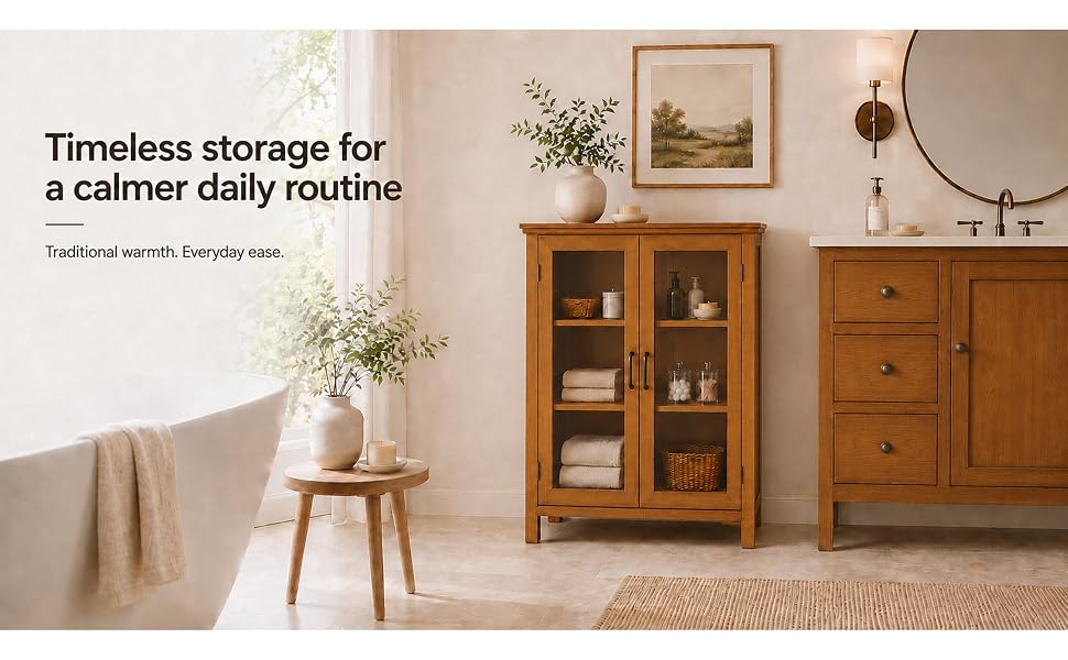 Elegant storage that fits anywhere