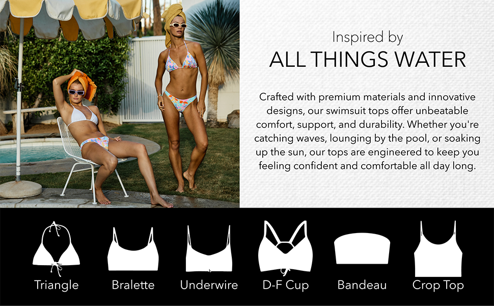 A+ Body Glove Bikini Tops
