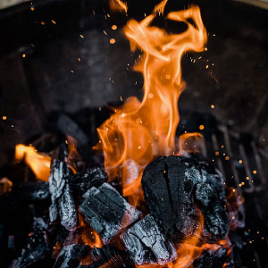 Fire and Flavor lump charcoal