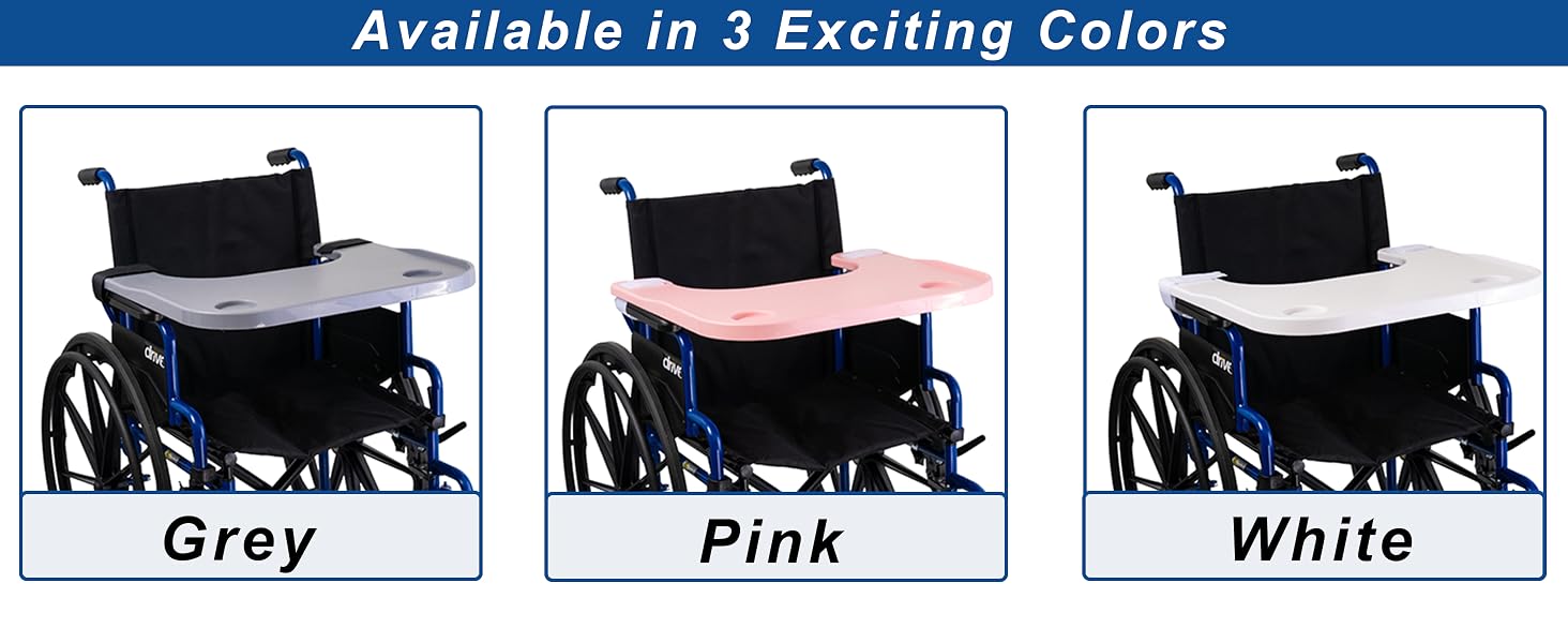 Available in 3 exciting colors! Grey, Pink, or White!