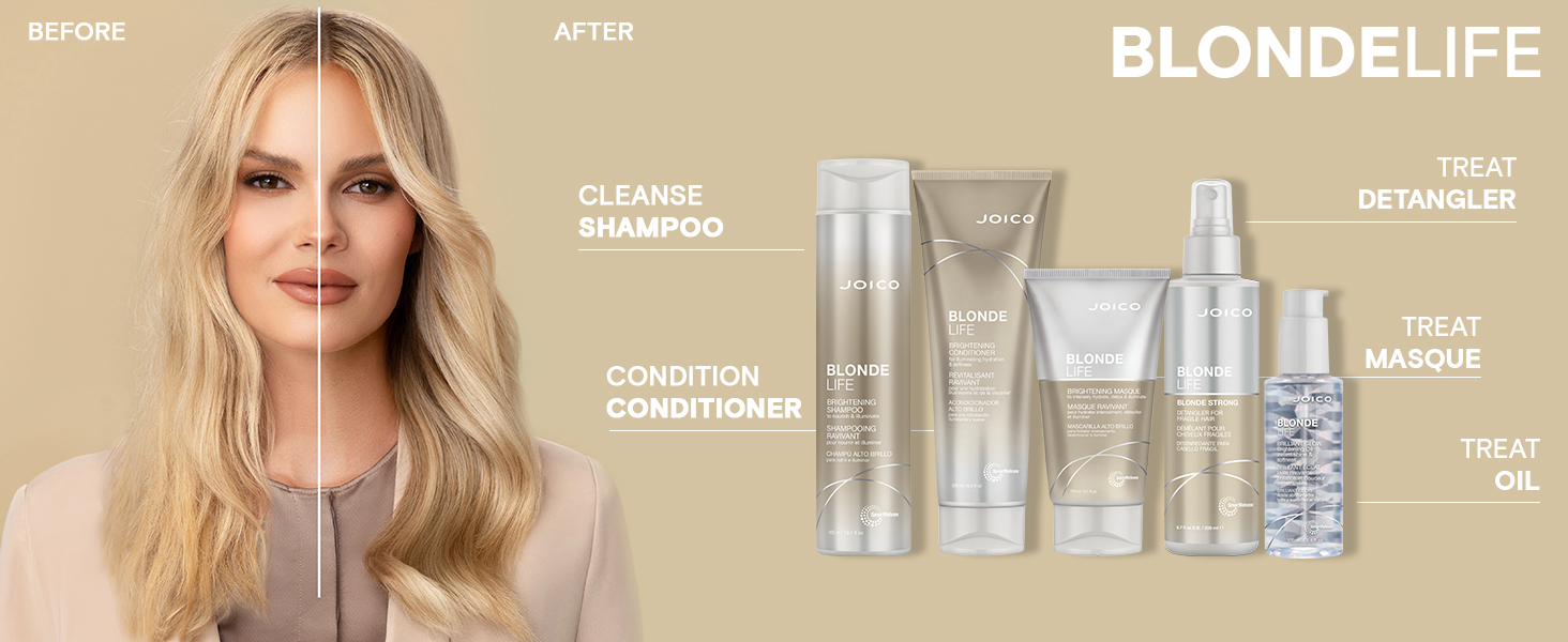 Blonde Life Before &amp; After