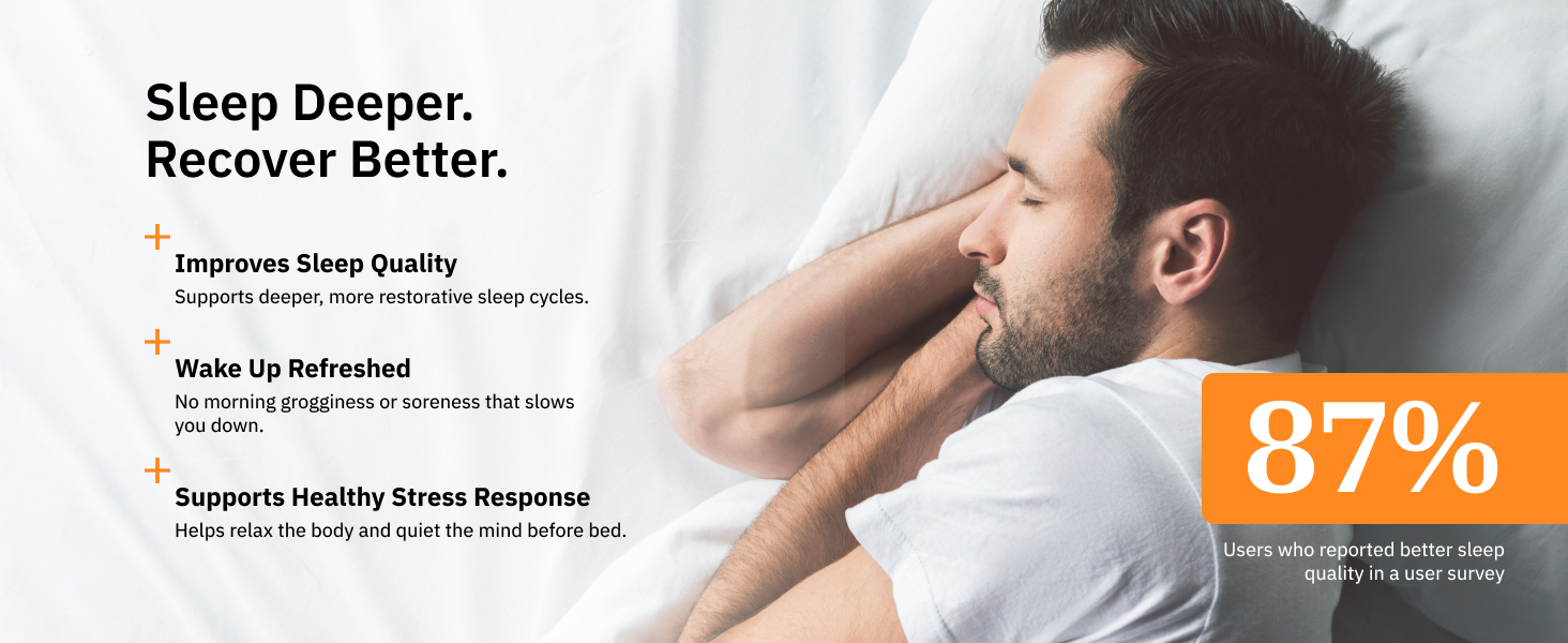 Sleep deeper, recover better