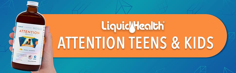 liquidhealth, liquid vitamins, children's vitamin, multivitamin, kids attention &amp; focus
