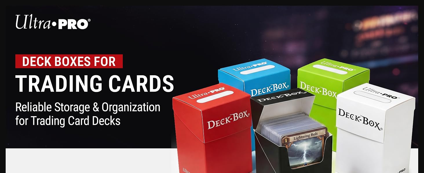 deck box card boxes trading ultra pro mtg cards deckbox standard tcg for magic the gathering yugioh