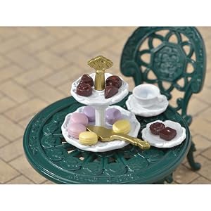 tea parties; doll tea party; outdoor doll furniture; doll furniture; realistic doll furniture; dolls