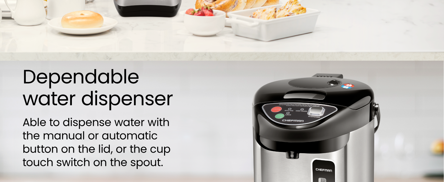 Dependable water dispenser