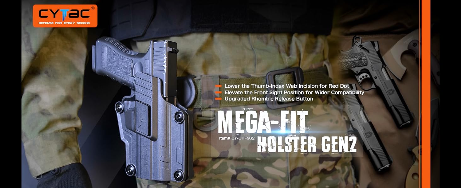 Mega-Fit Holster GEN2
