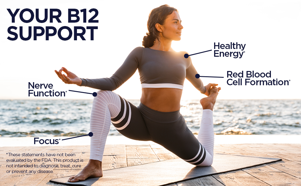 KAL B-12 Methylcobalamin 5000 mcg Lozenges Natural Acai Flavor 60 Lozenges