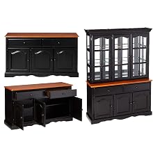 black dining furniture,tile top kitchen island,kitchen carts,traditional,country,cherry wood,storage
