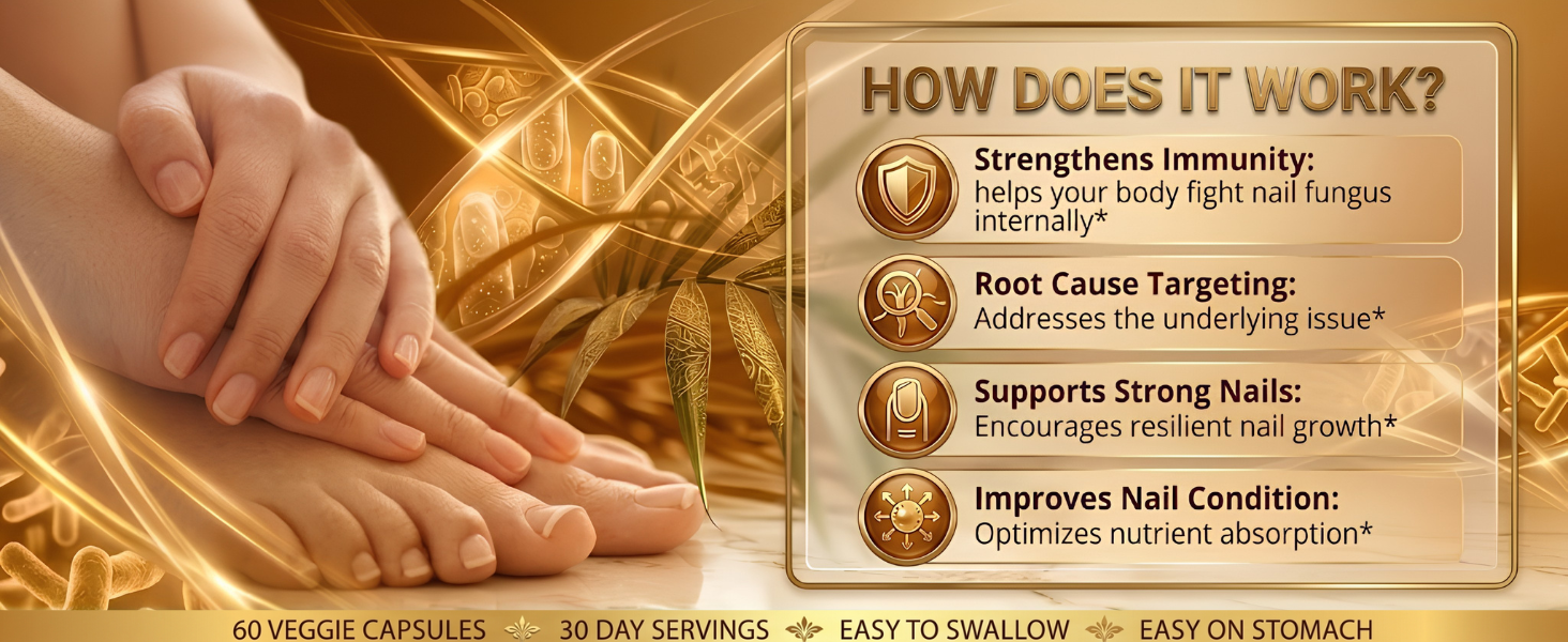 Antifungal Pills | Nail Fungus Eliminator | Toenail Fungal Inhibitor1