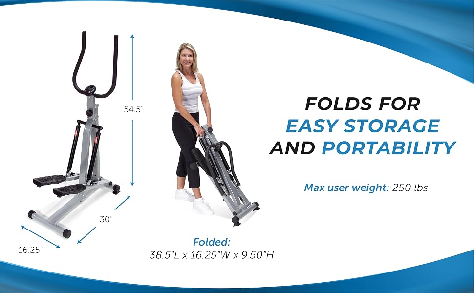 Stamina, fitness cardio stepper