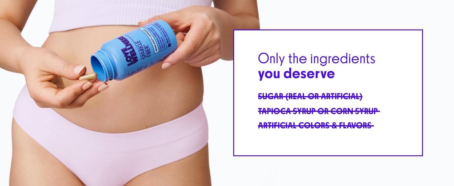 Digestive Enzymes Probiotics for Women Pills Gas Men Gut Love Bloating Relief Fiber Powder