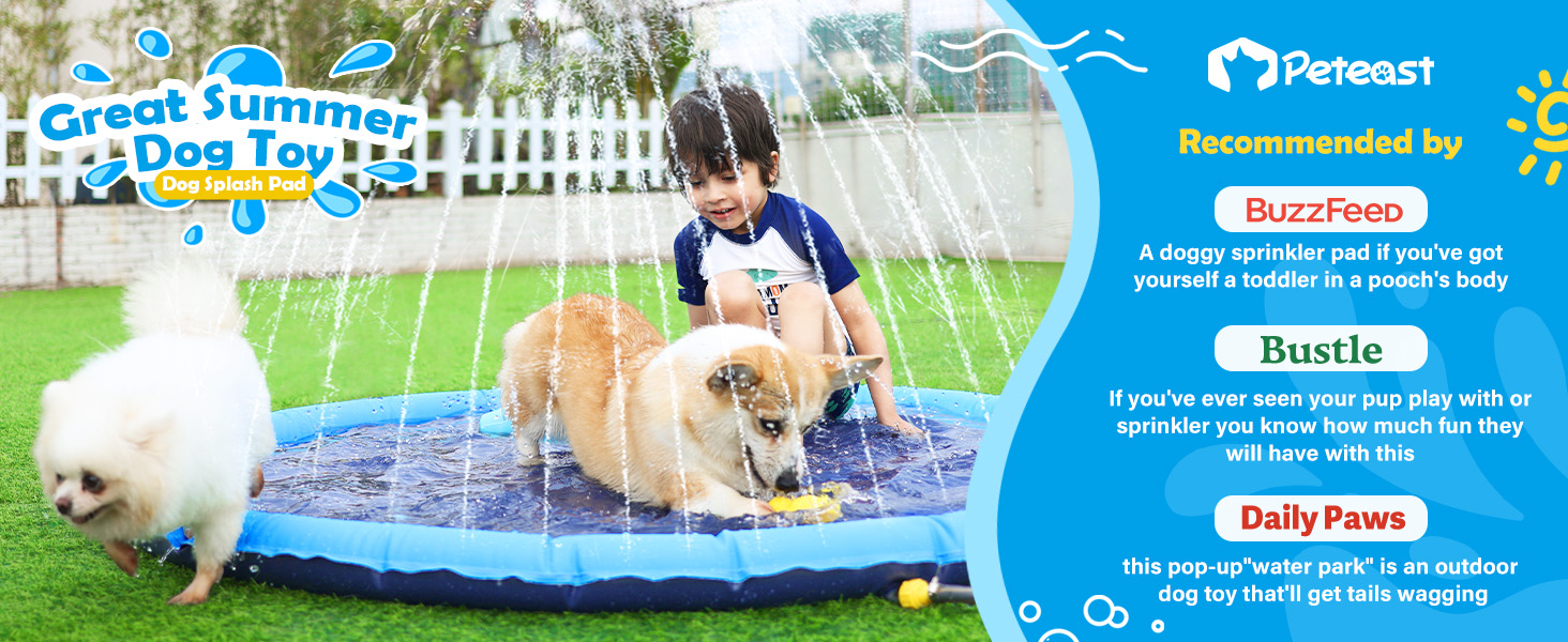 Fun summer toys, outside toys for toddlers 1-3 boys, also suitable splash pads for toddlers 1-3.