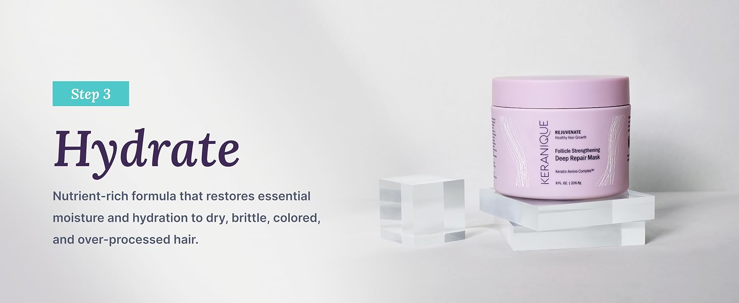 Deep Hydrating Hair Care for Dry Hair