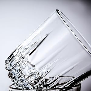 whisky glass set crystal