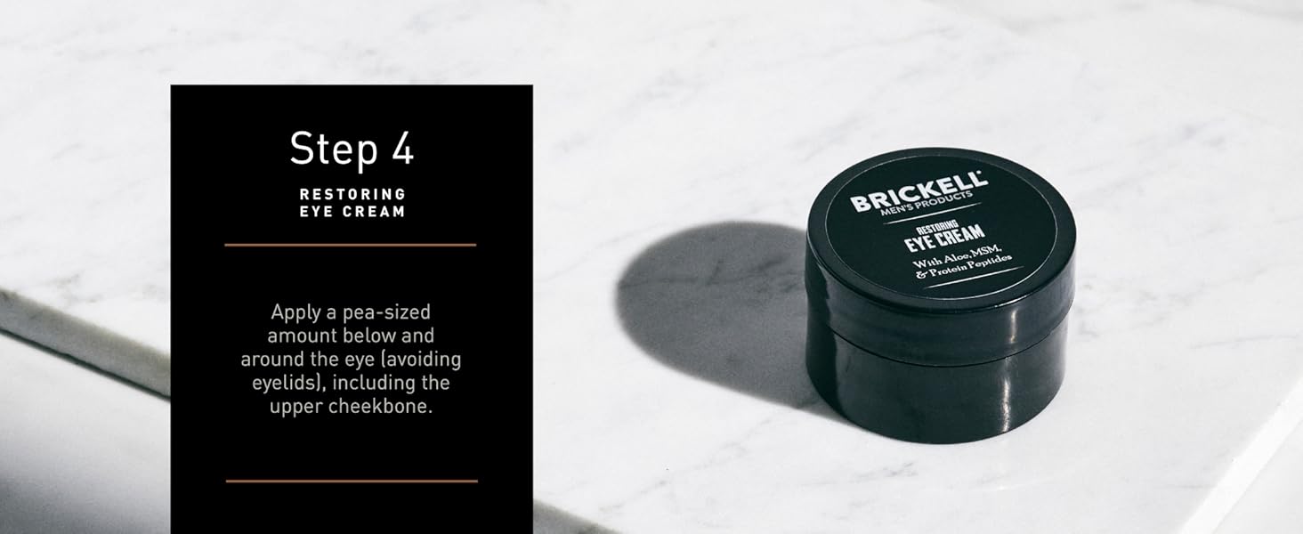 Restoring Eye Cream Routine Step 4