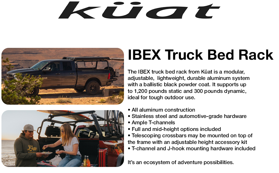kuat IBEX Truck Bed Rack