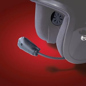 13-201 Show Chrome Helmet Headset 5 Pin Din