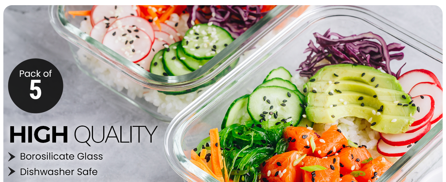 meal prep containers reusable glass storage containers with lids
