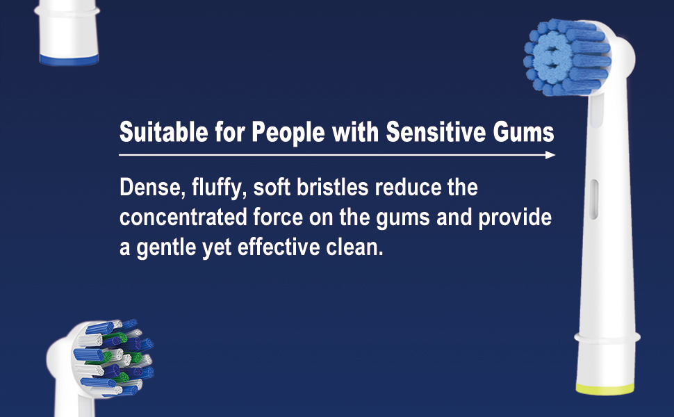Sensitive Cleaning Replacement Head