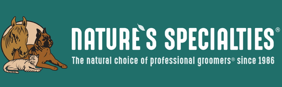 Natures Specialties Banner Professional groomers