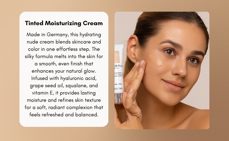 Tinted moisturizing cream