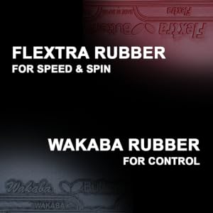 Butterfly Flextra And Wakaba Table Tennis Rubber