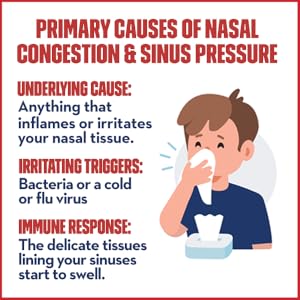 primary causes of nasal congestion &amp;amp;amp; sinus pressure