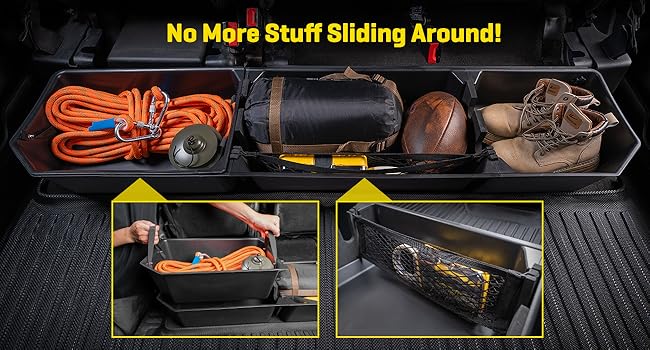 Truck Underseat Storage for Ford F150 2025 2024 2023 2022 2021 2020 2019 Accessory Under Seat Box