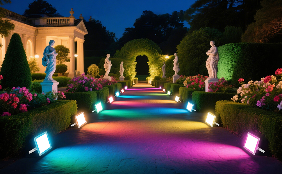 MIWAT 20W RGB LED Outdoor