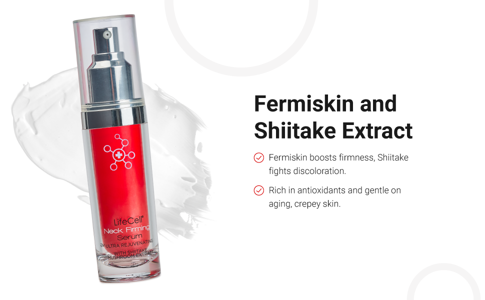 fermiskin and shiitake extract