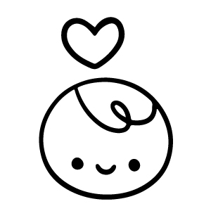 high quality safe design child icon