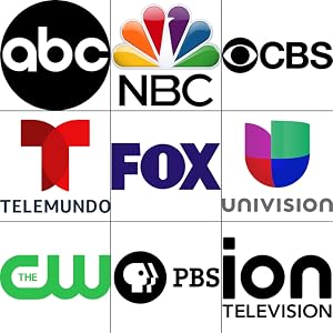 Free local TV channels the FLATenna can pick up