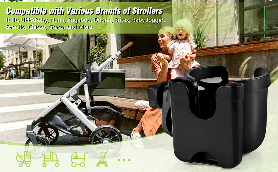 cup holder for stroller walker
