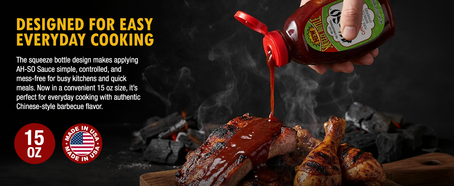 AH-SO classic Asian sauces inspired by Chinese takeout flavor